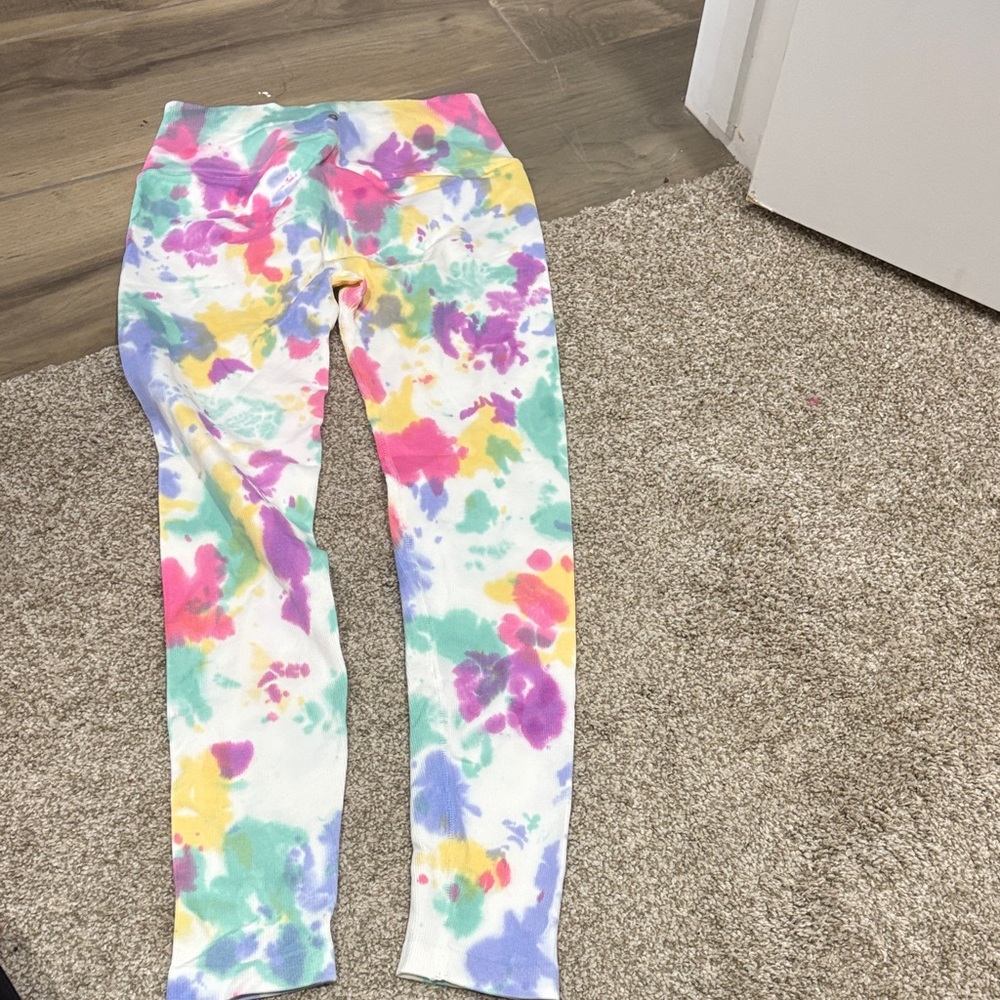 Spiritual Gangster Colorful Tie-Dye Leggings - Picture 4 of 4